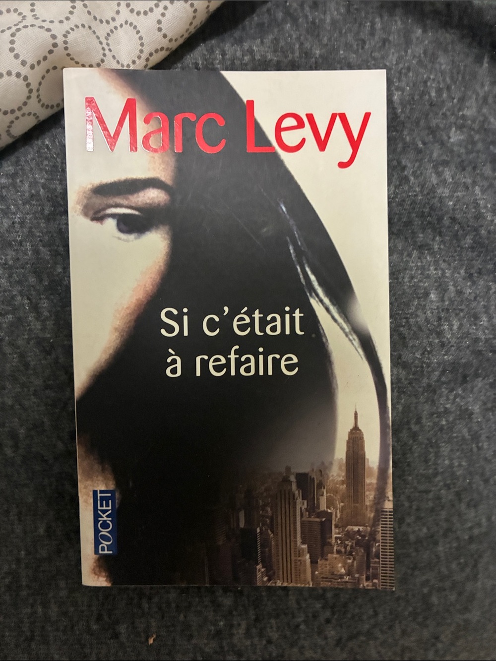 Black Paperback Book - Si c'était à refaire